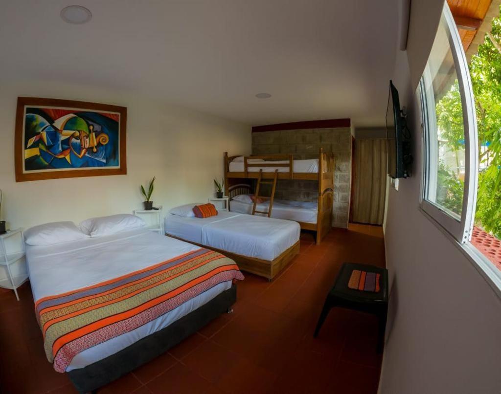 Portoazul Casa De Playa Hotel Puerto Colombia Buitenkant foto